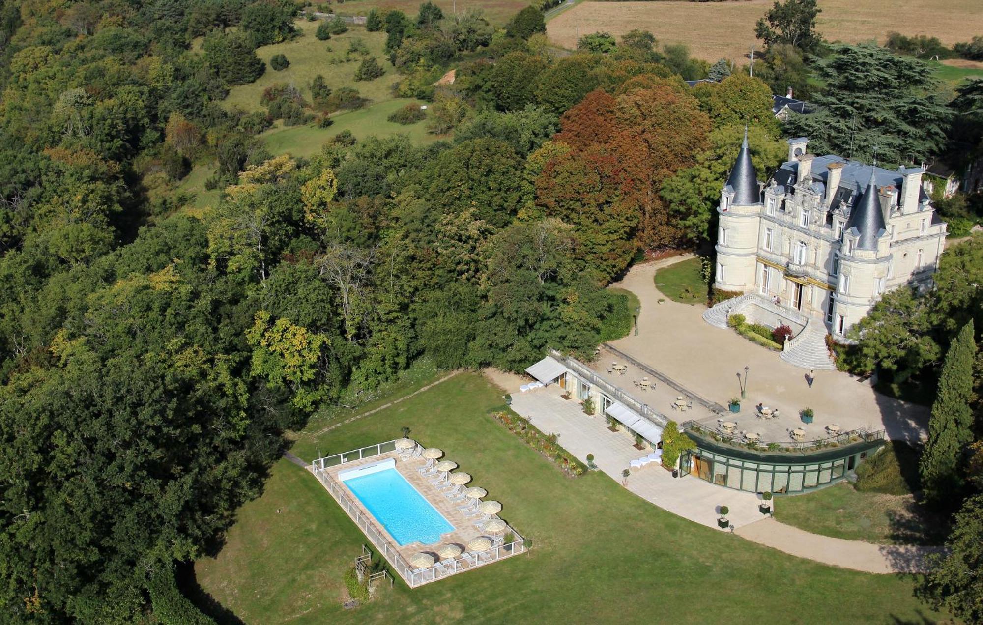 Domaine De La Tortiniere Hotel Veigne Bagian luar foto